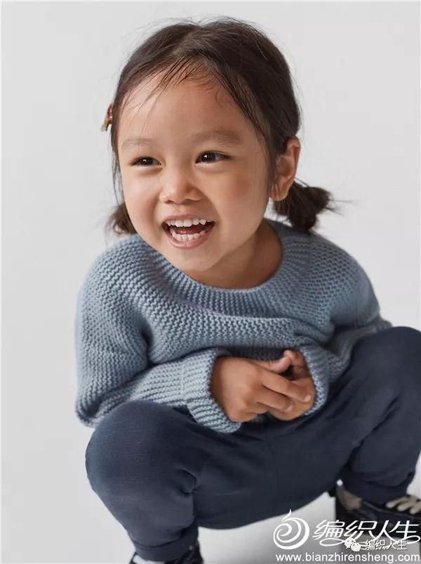 多种毛线1-5岁儿童毛衣编织图解（3-9岁的儿童毛衣怎么织才漂亮）(42)