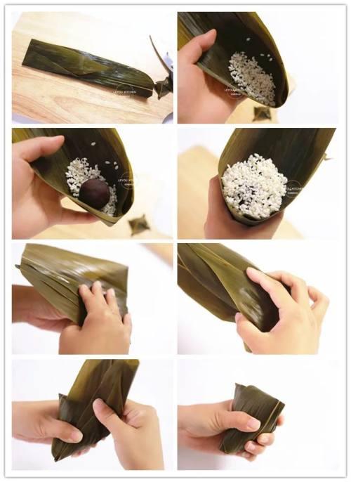 制作粽子最简单的方法（详细分享4种粽子做法）(7)