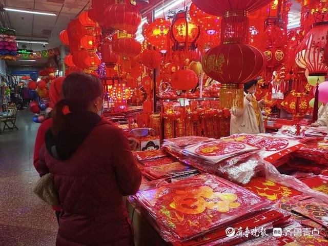 春节年货市场见闻（年货市场红红火火）(9)