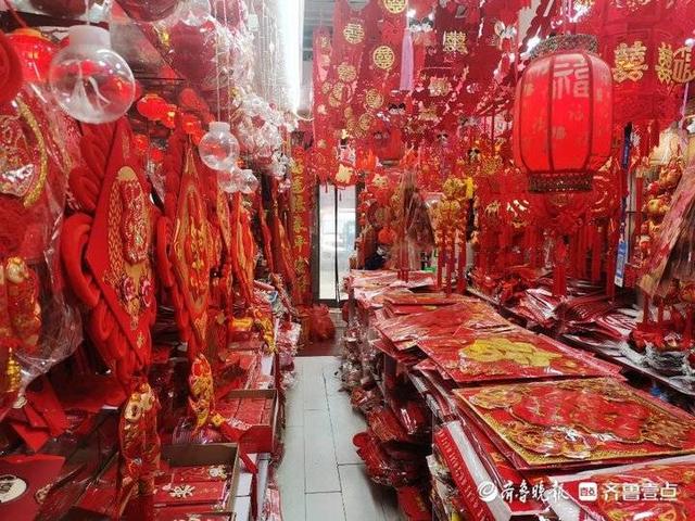 春节年货市场见闻（年货市场红红火火）(11)