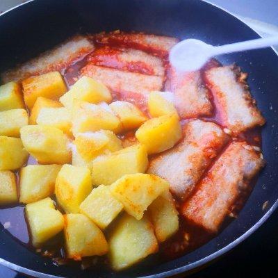 酸辣带鱼怎么炒（在家做韩式洋芋辣带鱼）(14)
