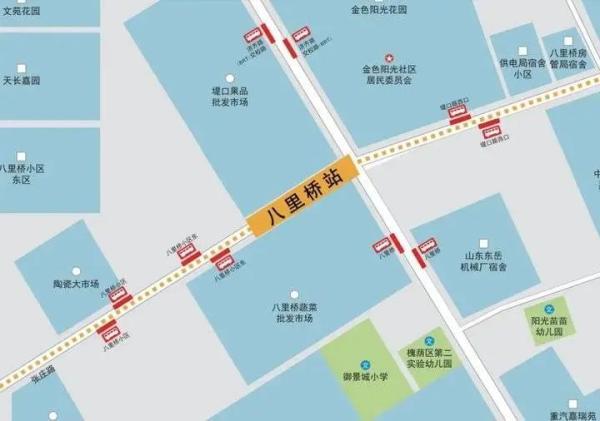 济南2号线地铁线路图最新（济南地铁2号线站点出入口信息来了）(6)