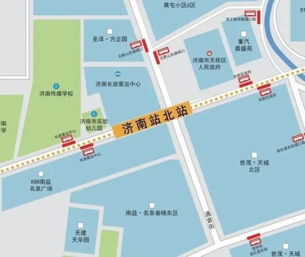 济南2号线地铁线路图最新（济南地铁2号线站点出入口信息来了）(8)
