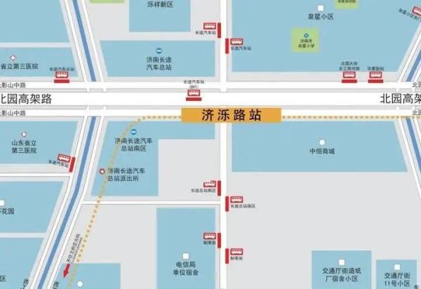 济南2号线地铁线路图最新（济南地铁2号线站点出入口信息来了）(9)