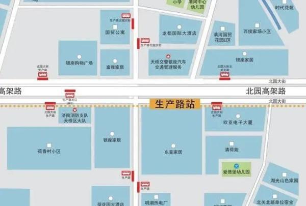 济南2号线地铁线路图最新（济南地铁2号线站点出入口信息来了）(10)