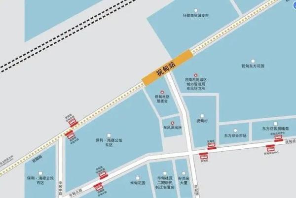 济南2号线地铁线路图最新（济南地铁2号线站点出入口信息来了）(14)