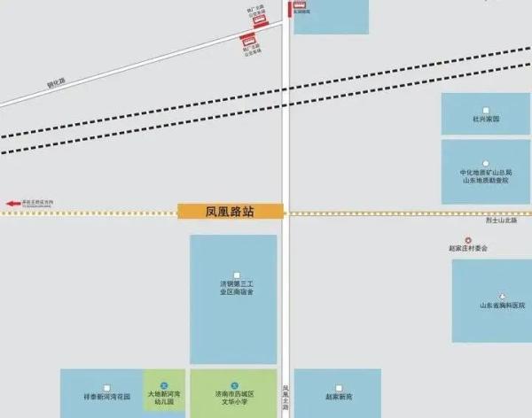 济南2号线地铁线路图最新（济南地铁2号线站点出入口信息来了）(17)