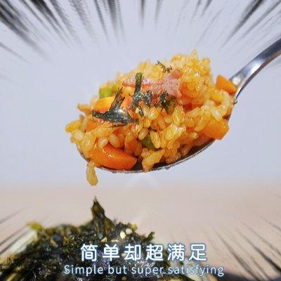 西式芝士蛋炒饭教程（汉拿山芝士炒饭在家做）(20)