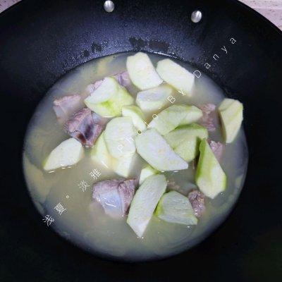 丝瓜排骨汤的做法家常简单好吃（做法简单零失败的）(8)