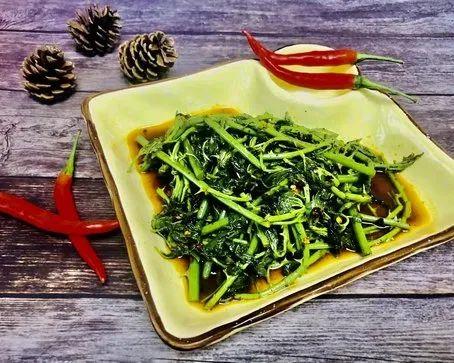 绿色毒刺的专属菜怎么做（清香美味的刺菜）(9)