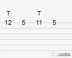 吉他六线谱tab的各种符号图解（吉他六线谱15个特殊符号详解）(10)