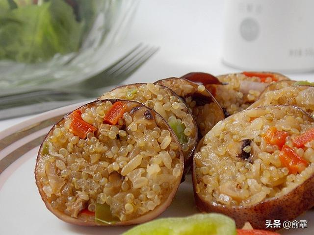 黑青稞米的做法大全（鱿鱼筒酿藜米会是什么味道）(2)