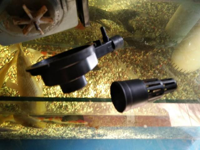 观赏鱼鱼缸需要多大的过滤泵（鱼缸里的三合一水泵如何拆卸和清洗）(3)