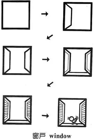 如何画正方体简笔画（正方形是如何变成简笔画的）(17)