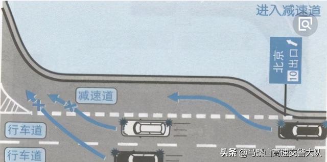 高速接近出口该走哪个车道（怎样合理的驶离高速公路）(2)