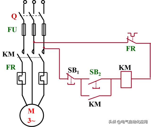 电工基础知识和电路图（四个电气原理图判断你是不是一个合格电工）(12)