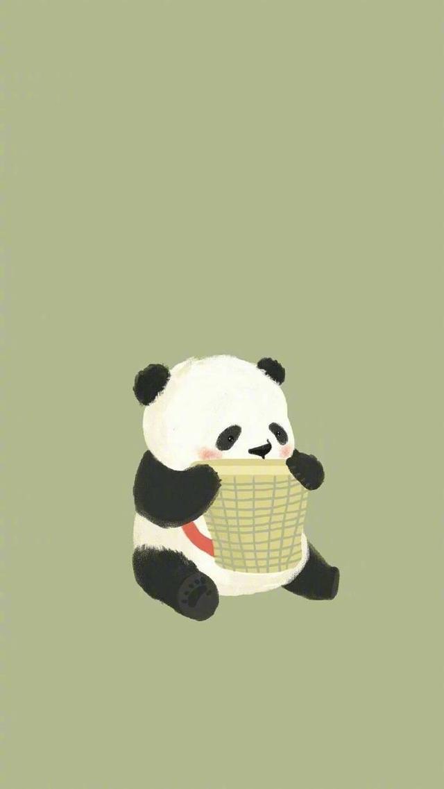 熊猫壁纸可爱又漂亮（可爱型熊猫壁纸）(109)