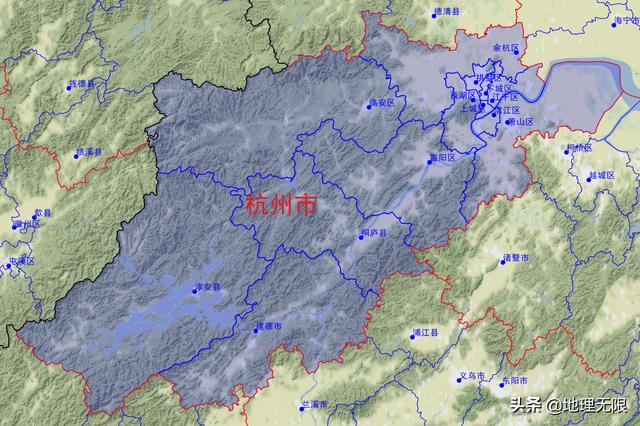 杭州市卫星三维地图（多维度高清地图认识杭州）(2)