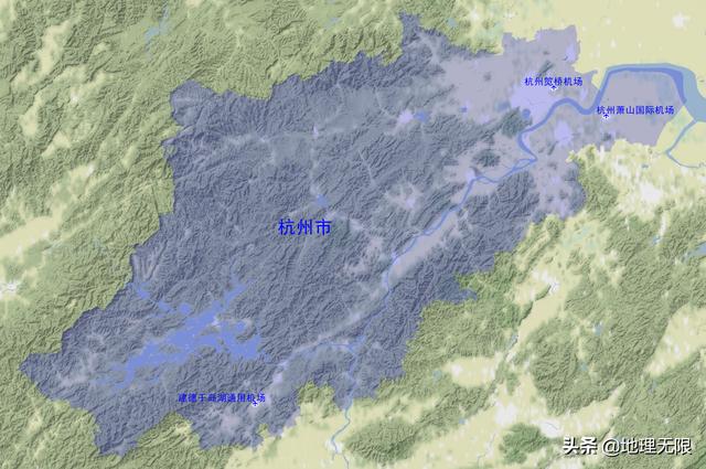 杭州市卫星三维地图（多维度高清地图认识杭州）(8)