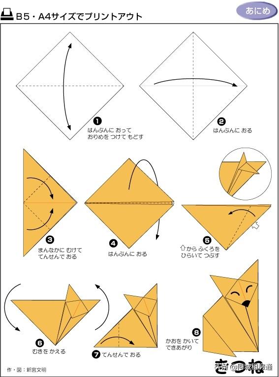看图儿童能看懂的折纸教程书推荐（各种折纸方法图解）(2)