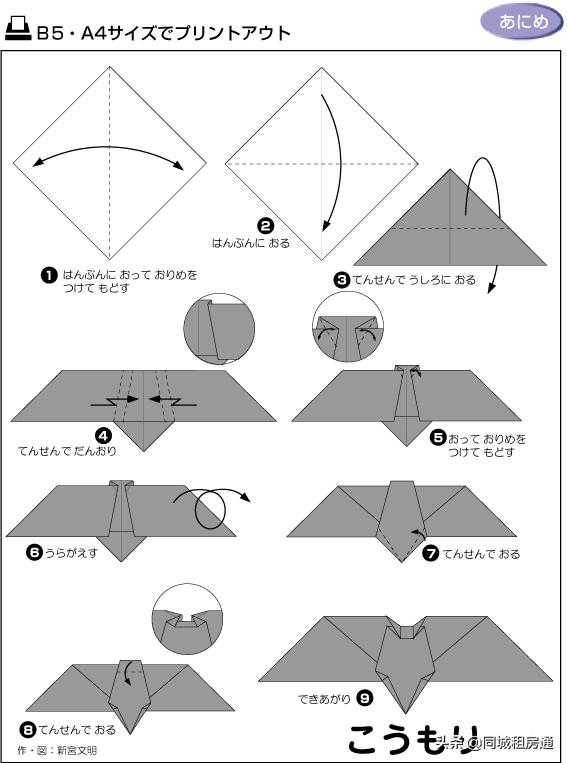 看图儿童能看懂的折纸教程书推荐（各种折纸方法图解）(24)