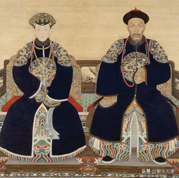 清朝等级制度中的龙补服（清朝王公大臣的服饰）(5)