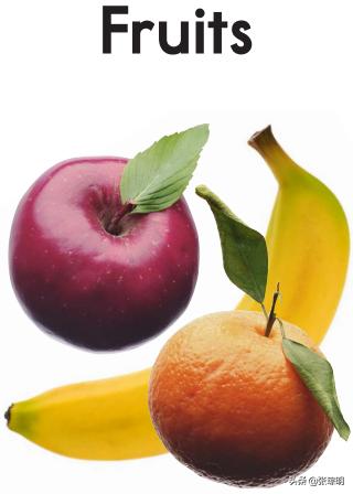 水果主题英语绘本十页（英语绘本Fruits水果）(1)