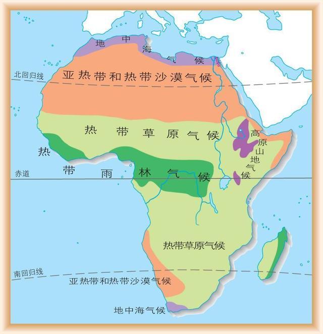 初中地理非洲气候分布（高中地理每日讲1题）(1)