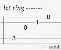 吉他六线谱tab的各种符号图解（吉他六线谱15个特殊符号详解）(18)