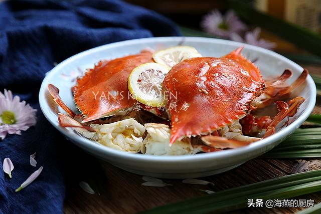 螃蟹的家常做法简单的蒸法（蒸5分钟就上桌螃蟹这做法）(1)