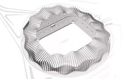 卡塔尔足球场的设计者 马来西亚拉庆苏丹依布拉欣足球场设计(5)