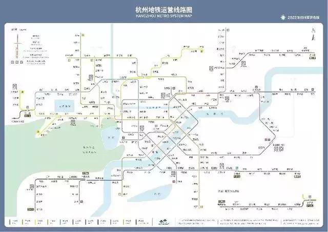 杭州目前有几条开通的地铁（杭州15条地铁站点全曝光）(19)