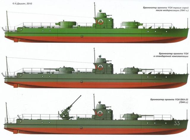 苏联57mm反坦克炮穿甲弹（苏联安装T-34炮塔的系列炮艇）(4)