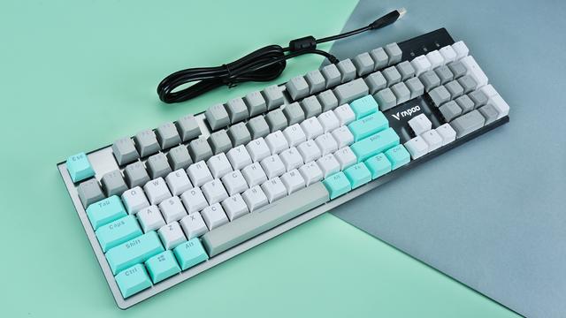 雷柏v550rgb背光键盘（雷柏V530防水背光游戏机械键盘简评）(4)