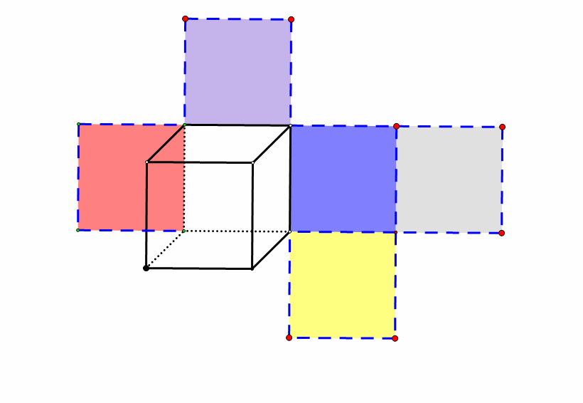 正方体平面展开动画（正方体展开图动画演示及制作）(11)
