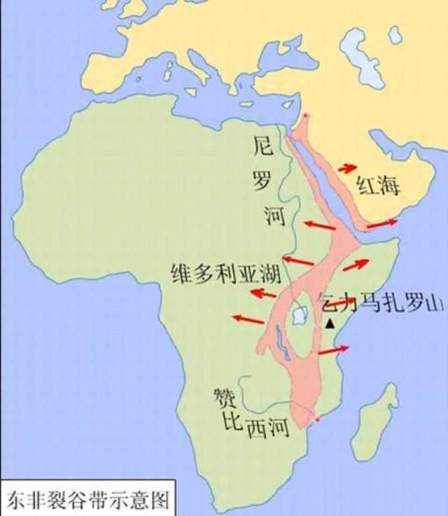 东非大裂谷的地理位置及奇特之处（东非大裂谷地球的伤疤）