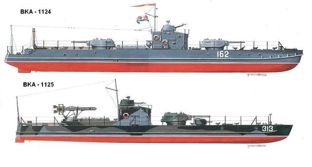 苏联57mm反坦克炮穿甲弹（苏联安装T-34炮塔的系列炮艇）(6)