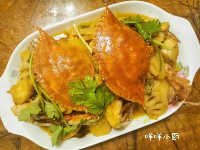 螃蟹最好吃的做法放什么菜（国庆节家宴上的硬核菜）(图5)