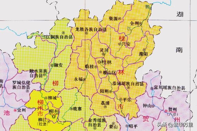 桂林市核心主城区是哪个区（桂林市的区划变动）(5)