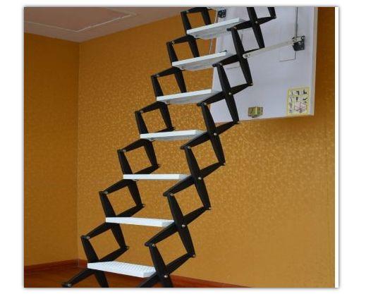 小户型伸缩楼梯安装方法（阁楼伸缩楼梯怎么安装）