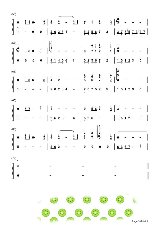 贝加尔湖畔初学者版钢琴简谱（钢琴即兴谱贝加尔湖畔桥边姑娘）(10)