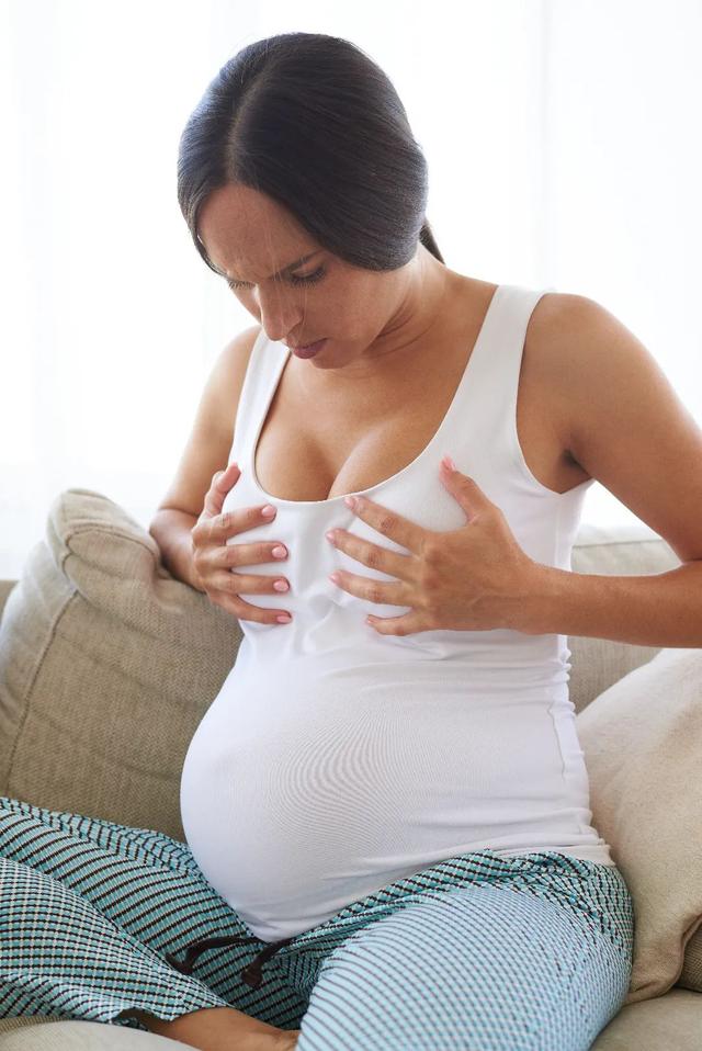 孕期乳房胀痛是持续性的吗（准妈妈孕期总感觉乳房胀痛）