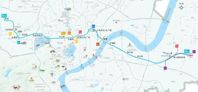 杭州地铁15号线详细站点最新消息（杭州地铁19号线开通运营）(3)