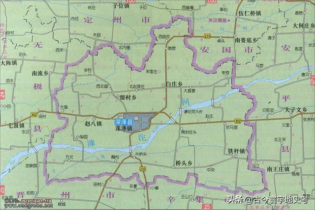 河北地图全图各市县（河北省各市县地图）(11)