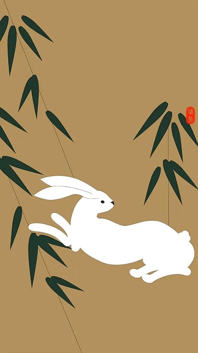 兔年手机壁纸2023高清（好看兔年手机壁纸图片大全）(14)