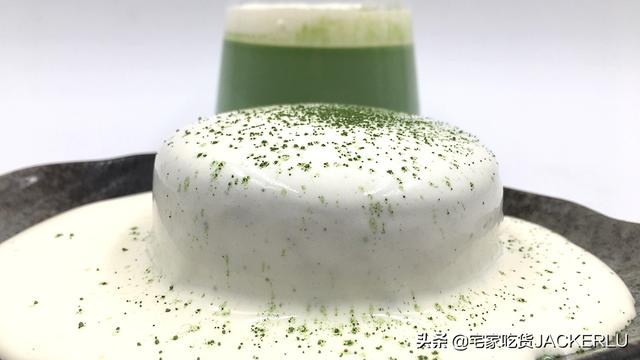 抹茶意式奶冻制作方法（抹茶雪山奶冻入口轻柔嫩滑）(17)