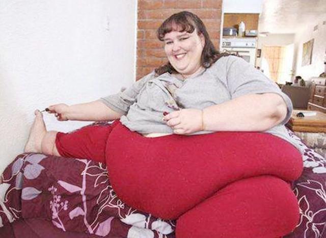 世界最胖男孩体重400斤（体重达1450斤的超大美女）(26)