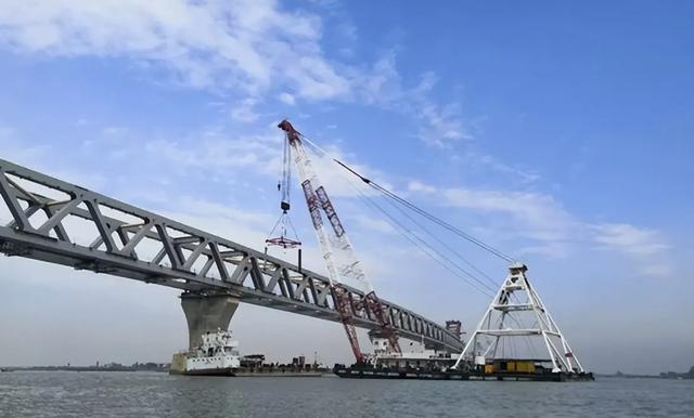 帕德玛大桥奠基（西方不敢接的工程）(2)