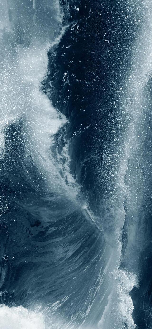 最美的海洋手机壁纸（海洋浪花的静动美壁纸）