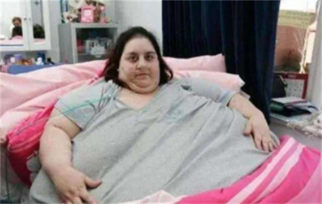世界最胖男孩体重400斤（体重达1450斤的超大美女）(13)